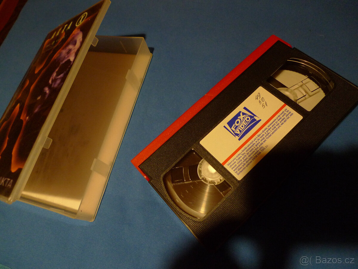 VHS Hudebni, horor, akta x a nove vhs - 11