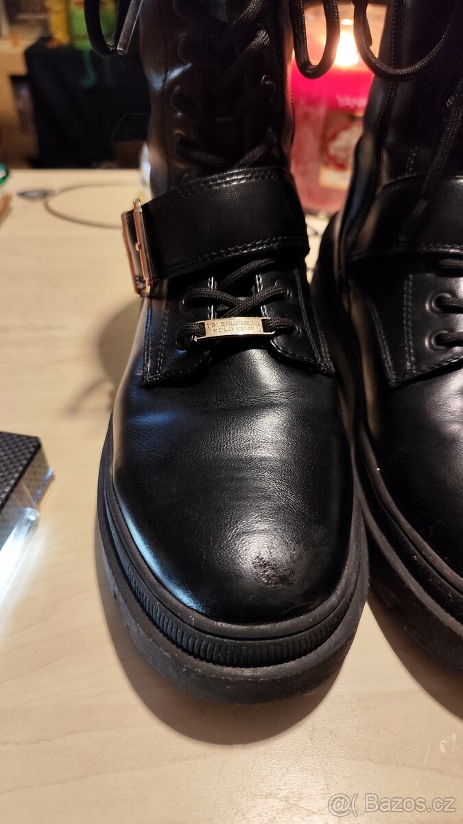 Dámské kotníkové boty s platformou vel. 40 - 11