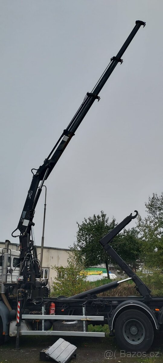 Nosič kontejnerů MAN F2000 TYP 26 314 s jeřábem - 11