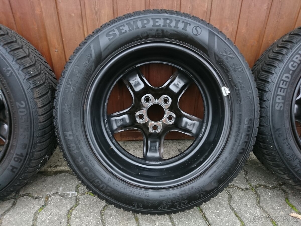 Renault Megane 3,4 16" Originální 205/55/16 zimní alu Kola - 11