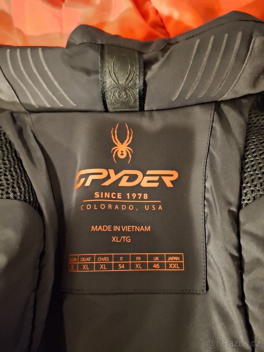 NOVÁ lyžařská bunda SPYDER PINNACLE a kalhoty SPYDER BORMIO - 11