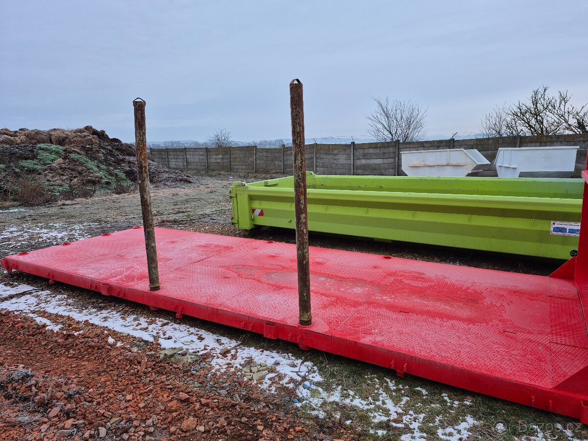 Hákové plato 7m + klanice - 11