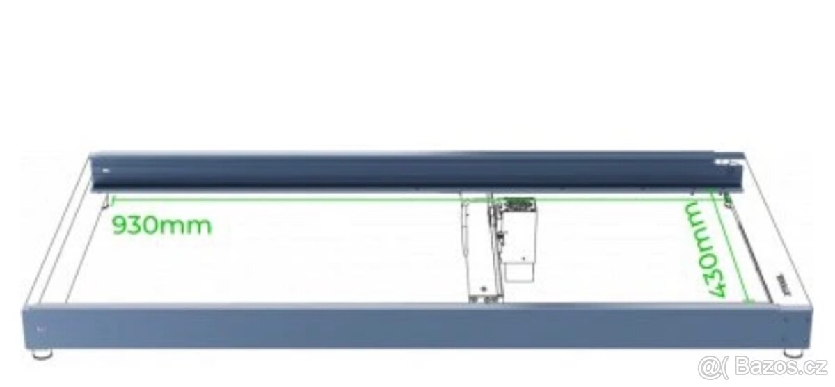 xTool D1 Pro 40W gravírka -rozšíř. prac. plocha+mnoho přísl. - 11