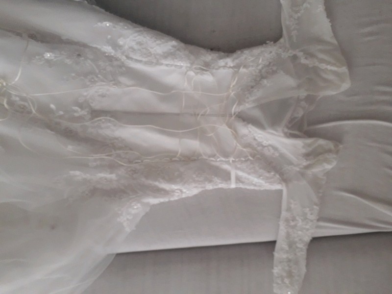 Svatební šaty - vel.S - 11