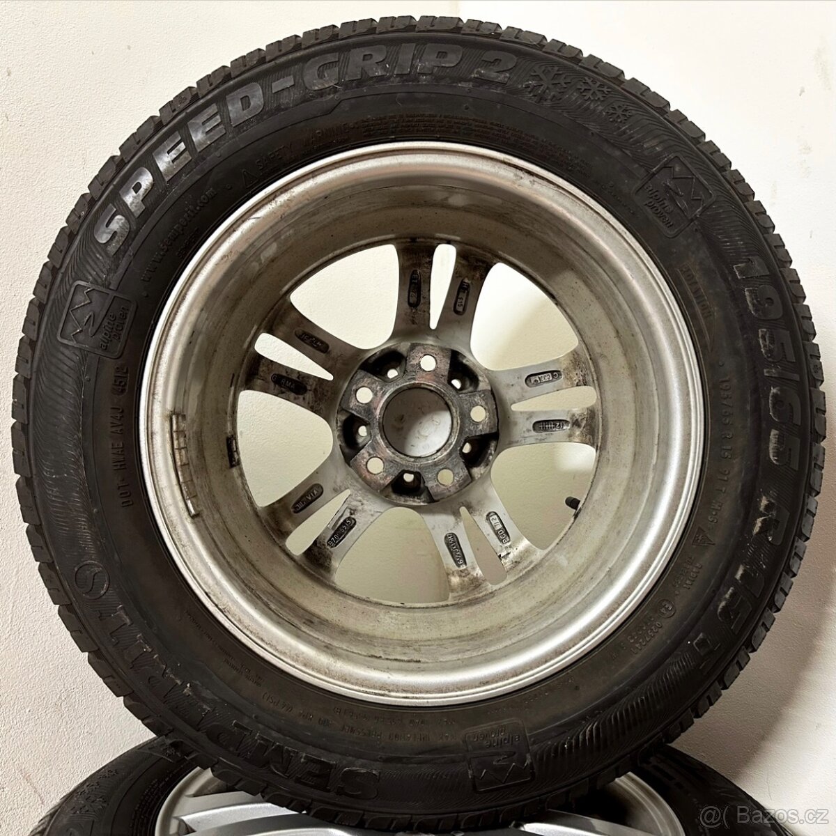 PLW - VW/ŠKODA 5x112 R15 ET44+ZIMNÍ 195/65R15 6mm - 11