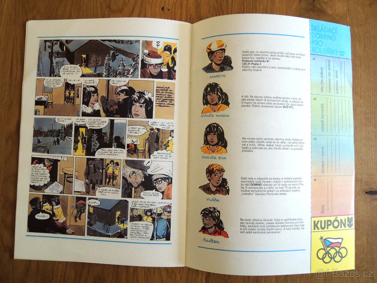 komiks Marko Čermák Modrá pětka 1988 komiksy - 11