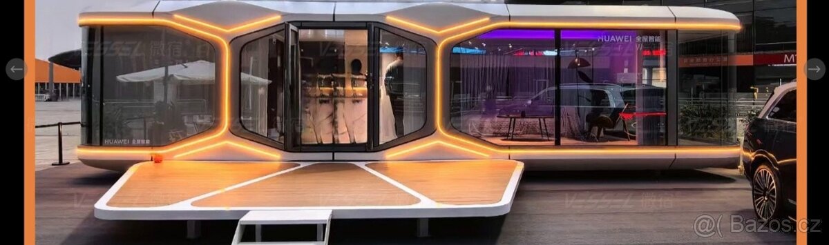 Vesmírna kapsula ,mobilní dům , obytný kontajner - 11