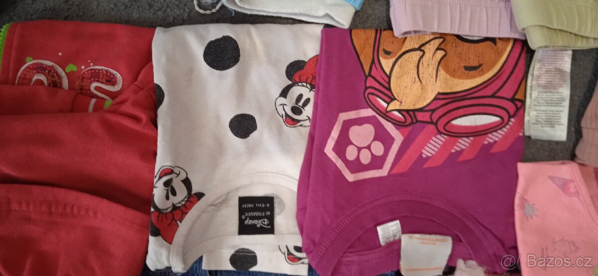 Mix oblečení pro holčičku 92-104/81ks - 11
