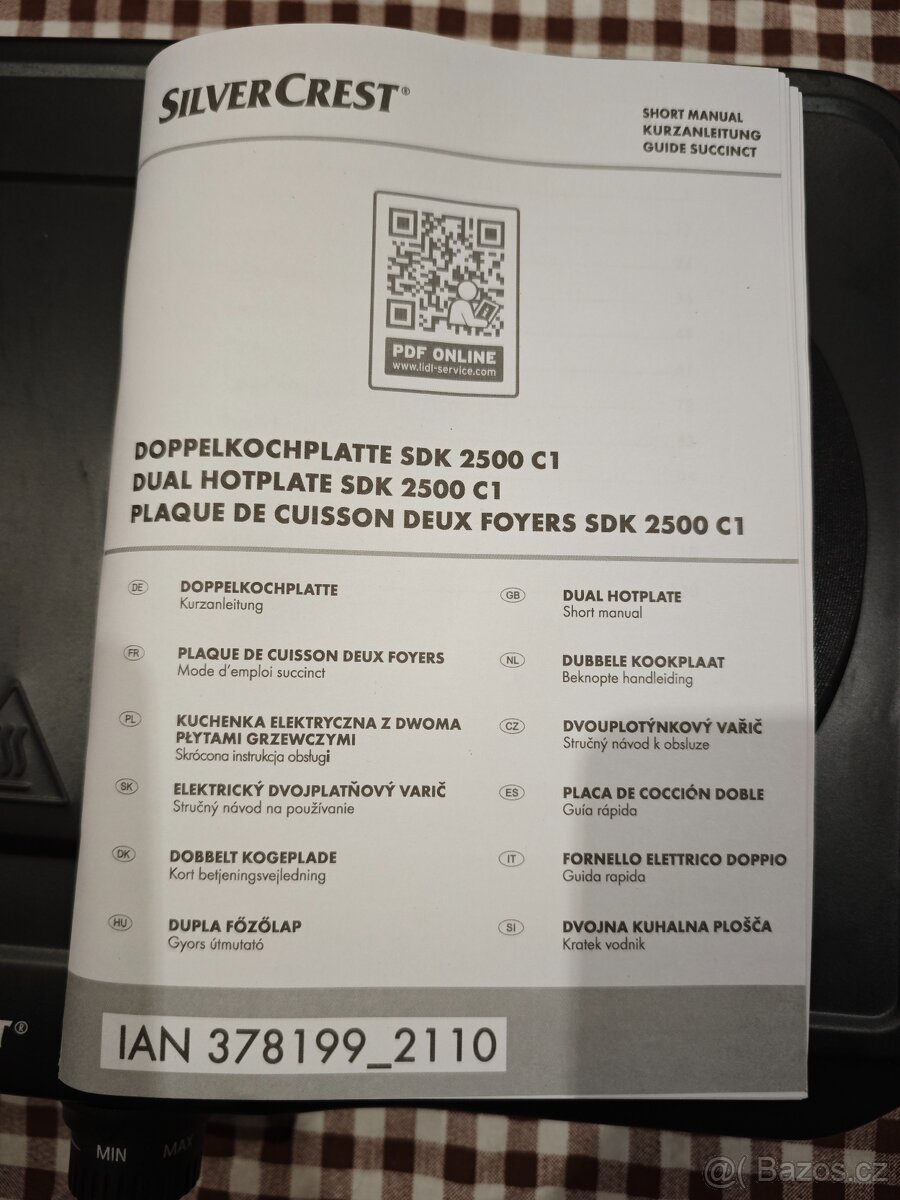 SILVERCREST® Dvouplotýnkový vařič SDK 2500 C1 - 11