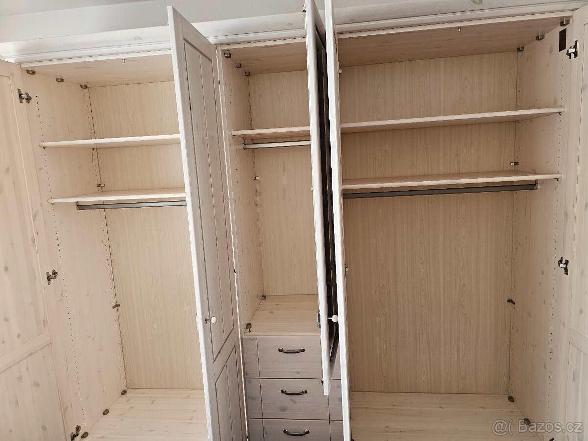 Skříň Musterring Celodřevená bílá - 11