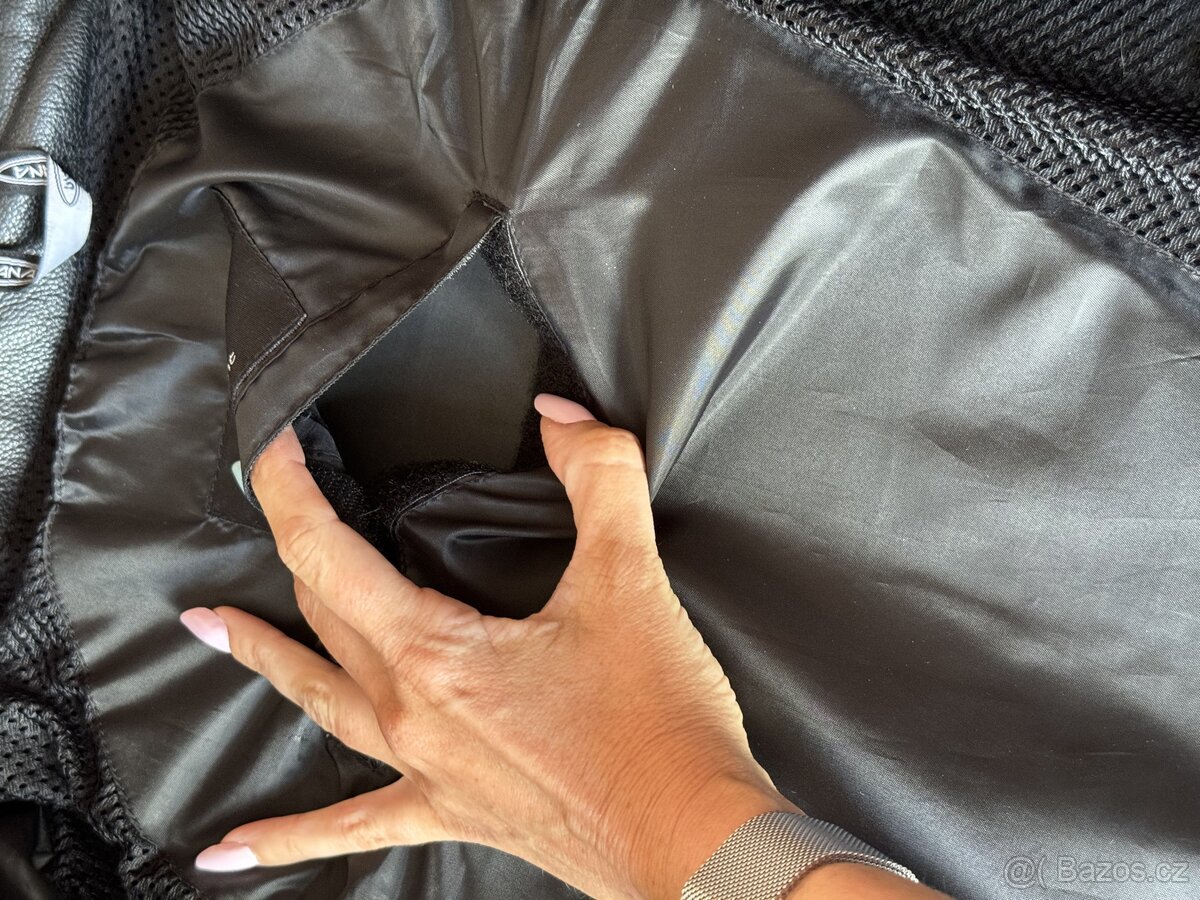 Kožená bunda na motorku vel. S/36 - 11