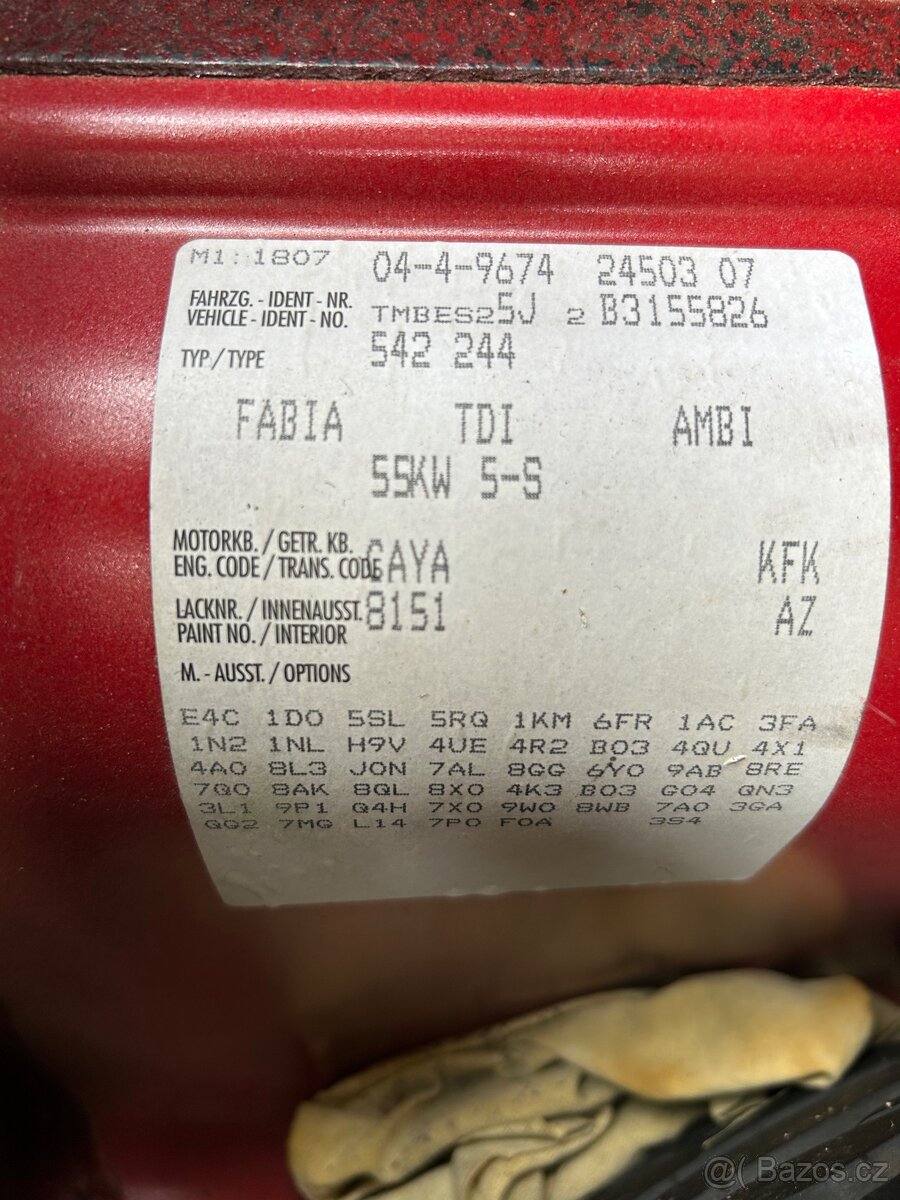 Zadní světla Škoda Fabia 2 - 11