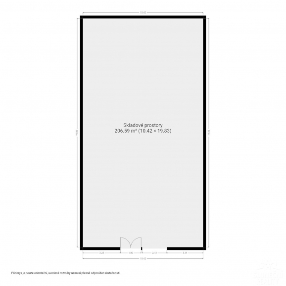 Pronájem skladové haly 206 m² v Uherském Hradišti – Jarošov, - 11