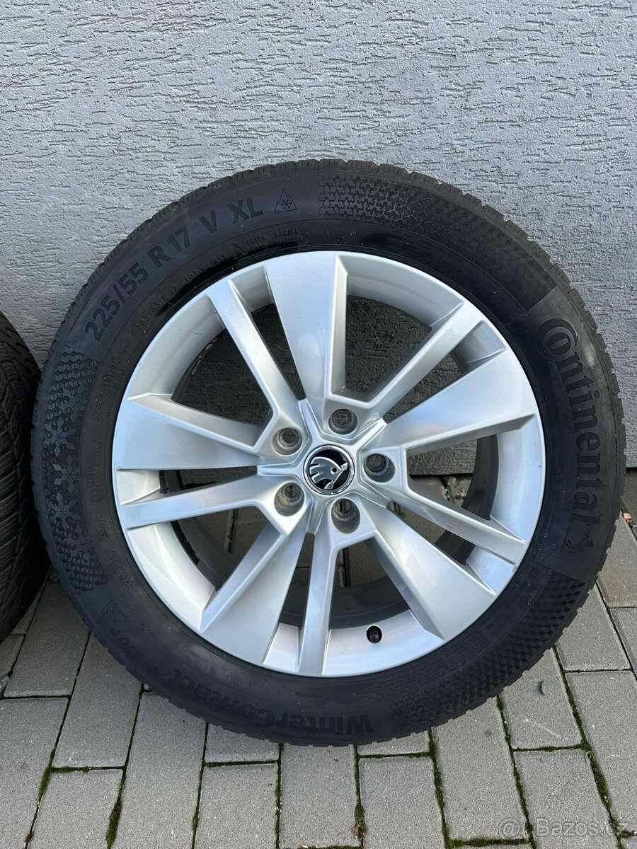 Alu kola Škoda Karoq TRITON R17 Zimní 7mm - 11