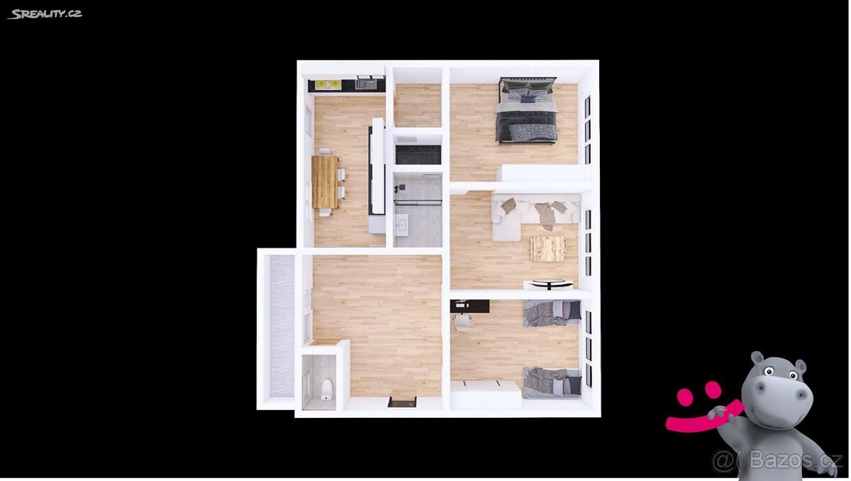 Prodej, Byt 3+1, 97m² - Zlín - Školní, ev.č. 58425 - 11