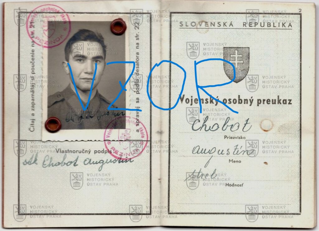 vojenský preukaz průkaz slovenský štát - 11