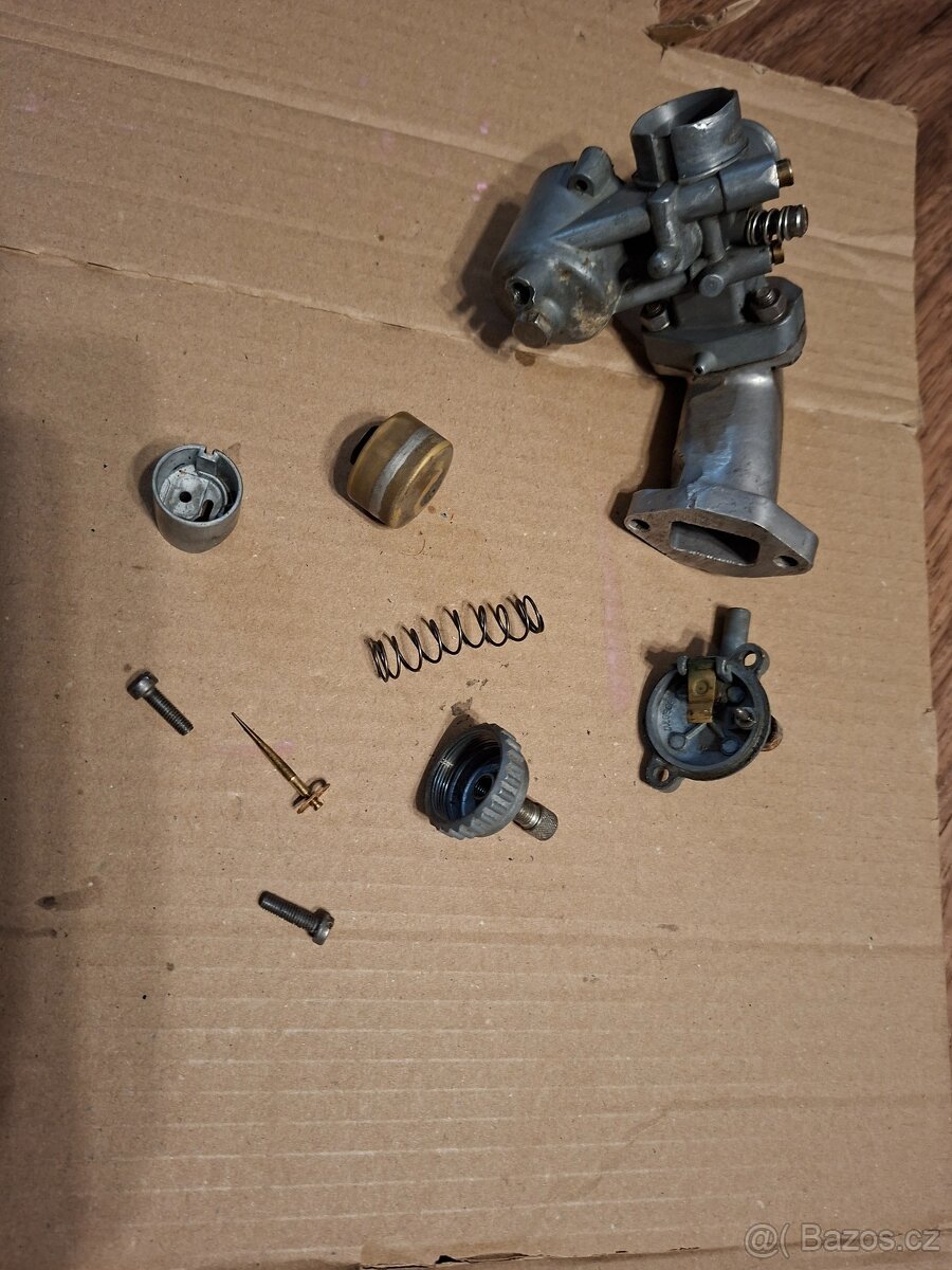 Jawa 50 pionyr, mustang - karburator - 11