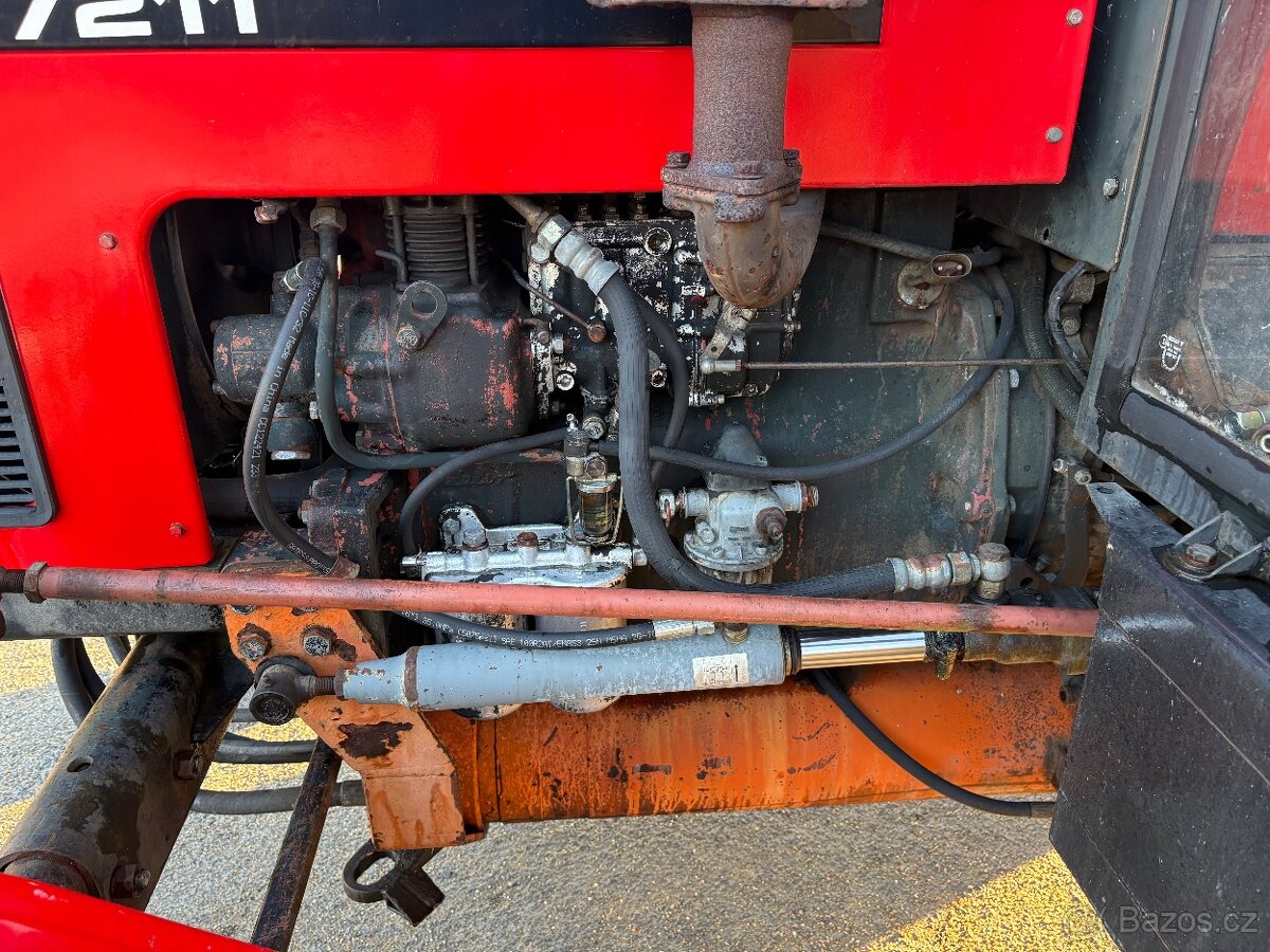 Zetor 7211 příkopová sekačka - 11