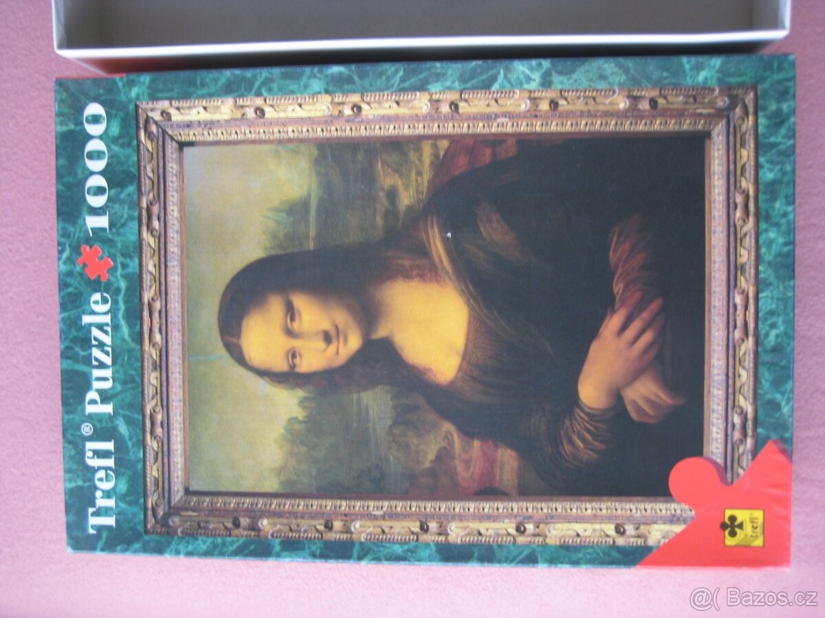 Puzzle Mona Liza, 1000 dílků - 11