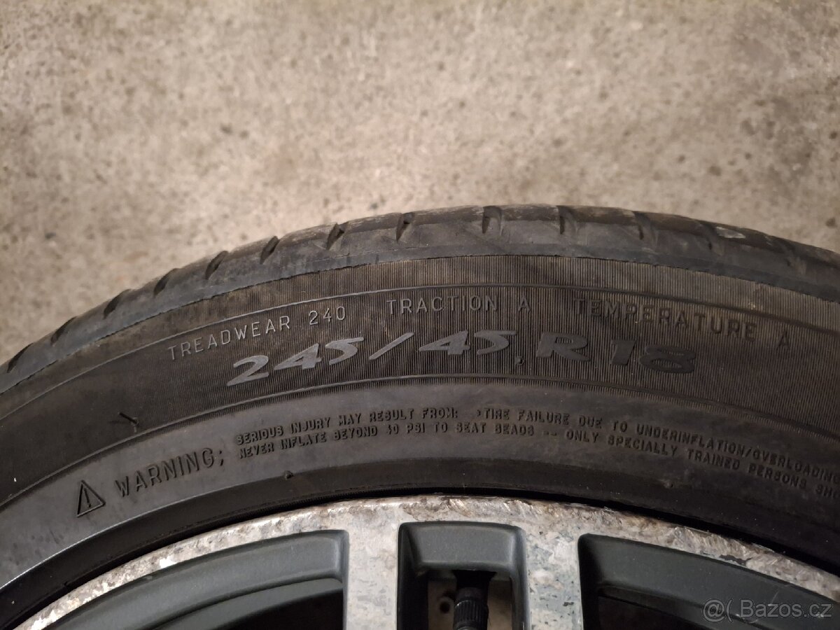 alu kola kopie AMG Mercedes benz 8,5Jx18 ET45 5x112 66,6mm - 11