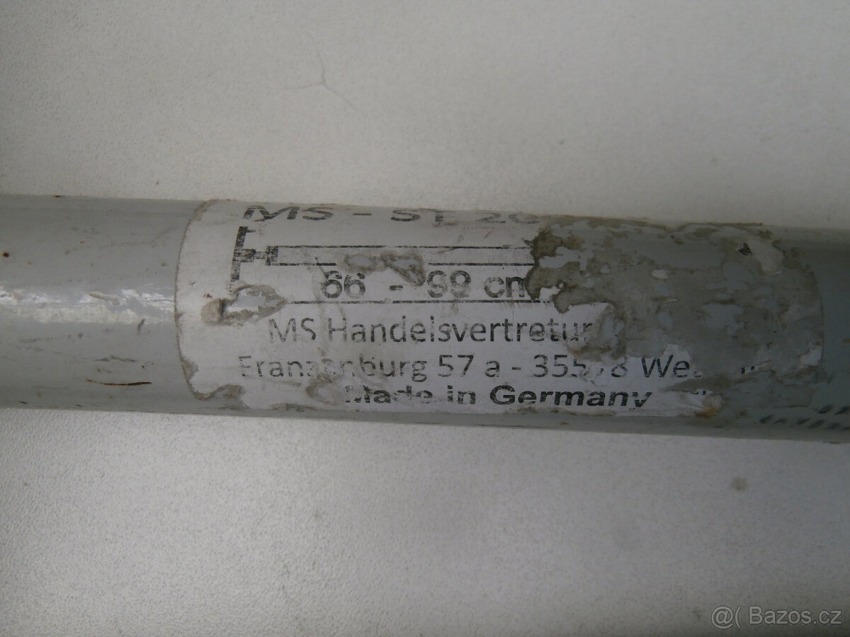 Teleskopická rozpěrná tyč starší za 100 kč. - 11