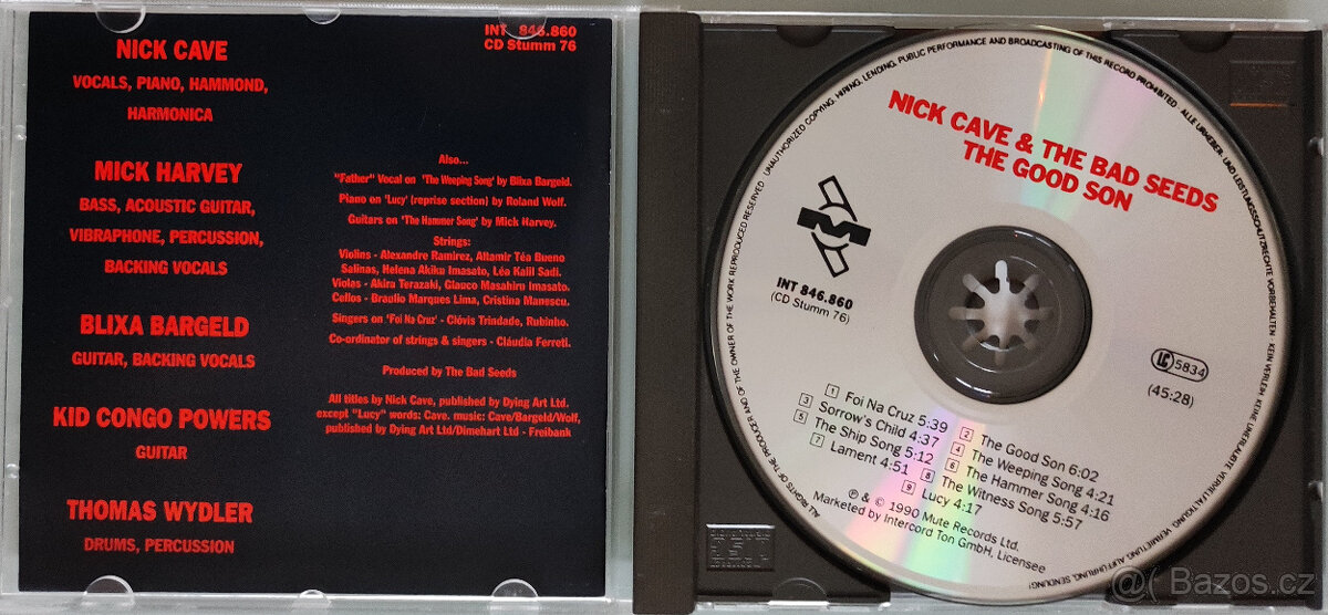 CD Nick Cave: Různá alba - 11