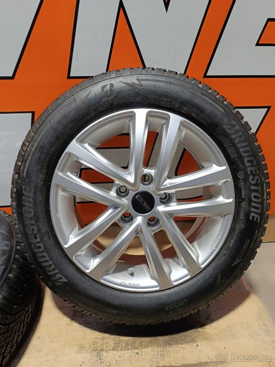 ALU kola Oxxo, 6,5x16'' 5x112+zimní pneu 205/60R16 - 11