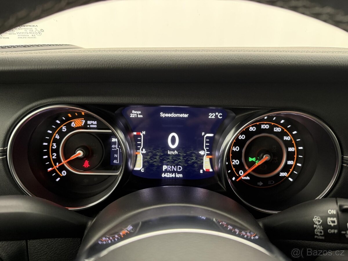 Jeep Wrangler, 200KW AT CZ DPH Overland - 11