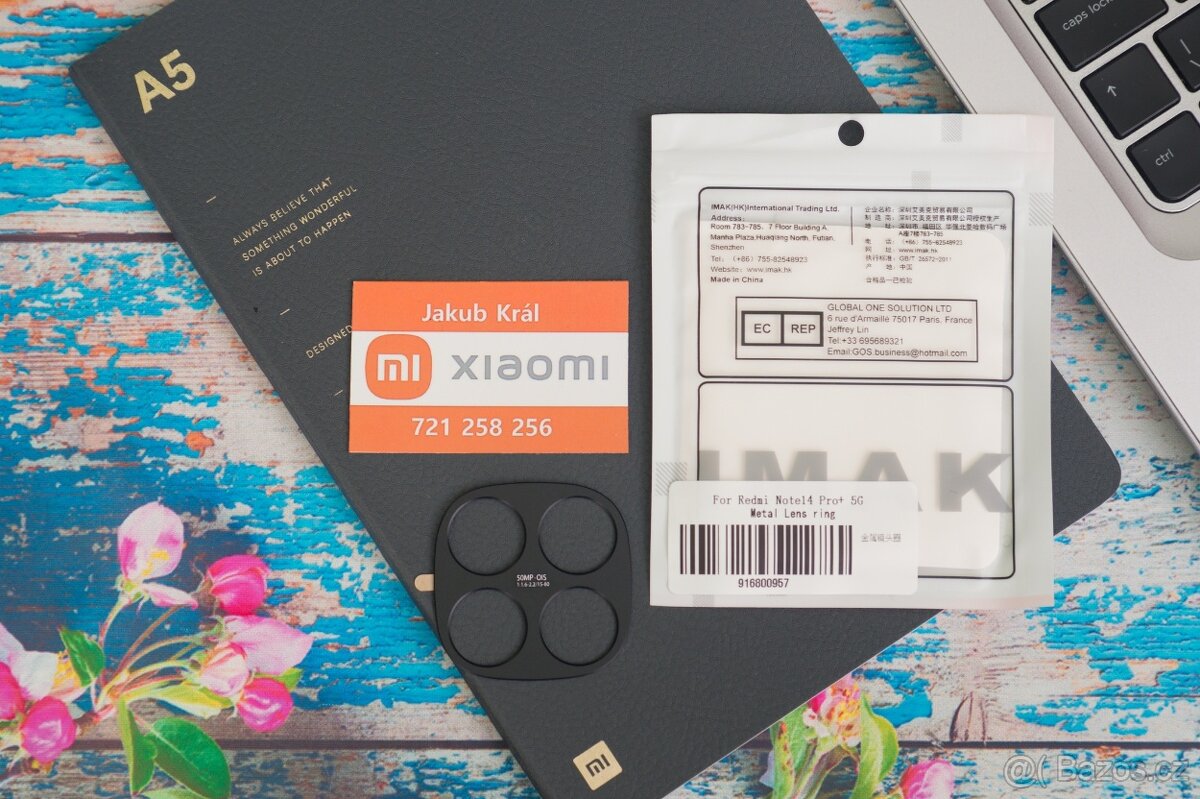 Kovová krytka na zadní fotoaparát Xiaomi, Redmi, Poco - 11