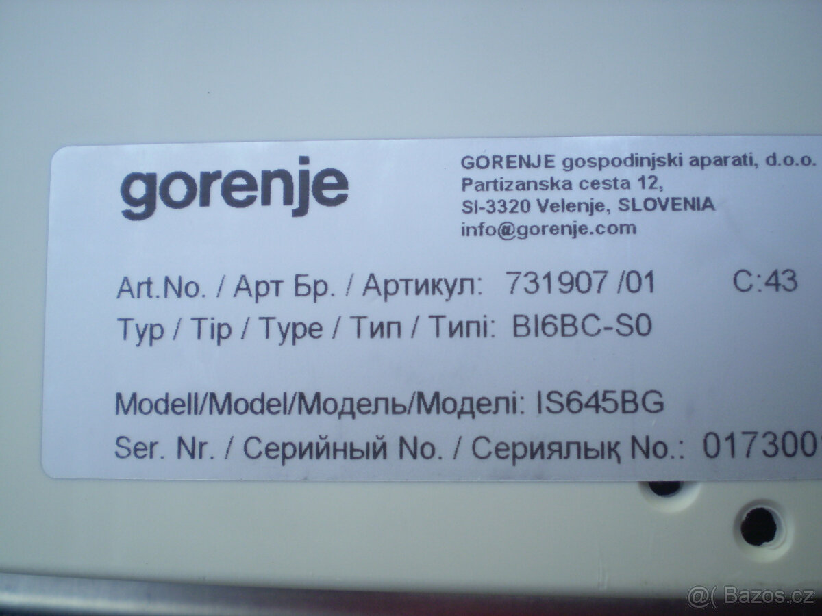 Indukční deska Gorenje IS645BG - 11
