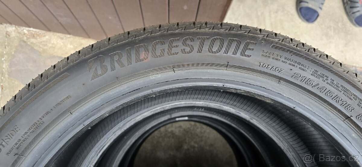 Pneumatiky Bridgestone(letní)R18 215/45 89W - 11