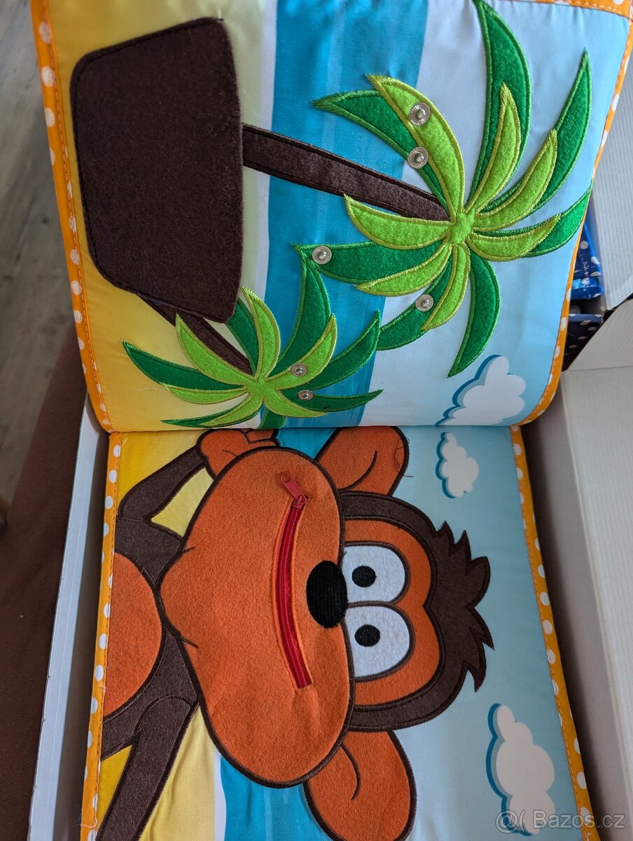 Quiet book - interaktivní kniha - 11