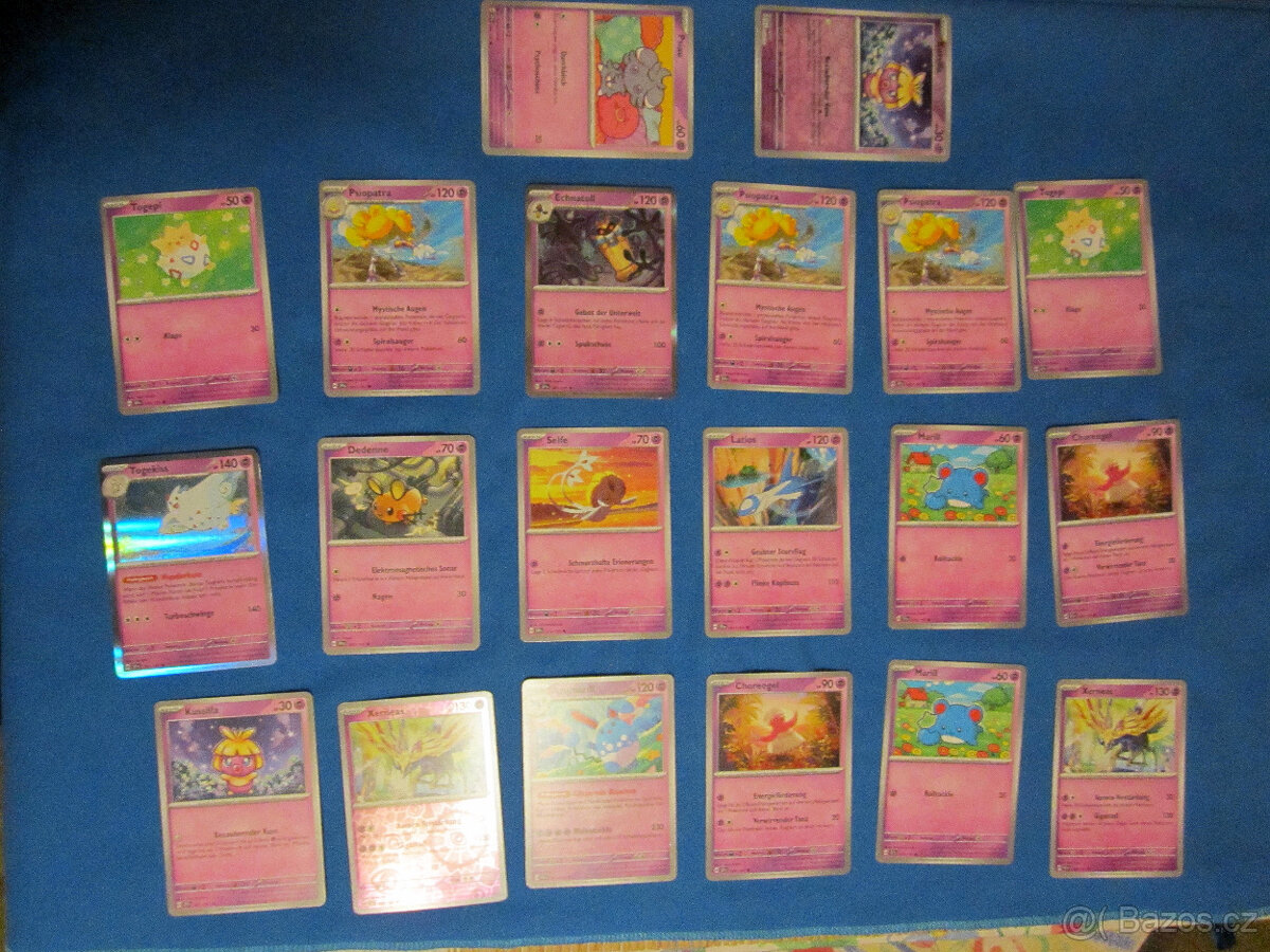 Staré žolíkové karty 1960 a M.Monroe a Pokémon karty - 11