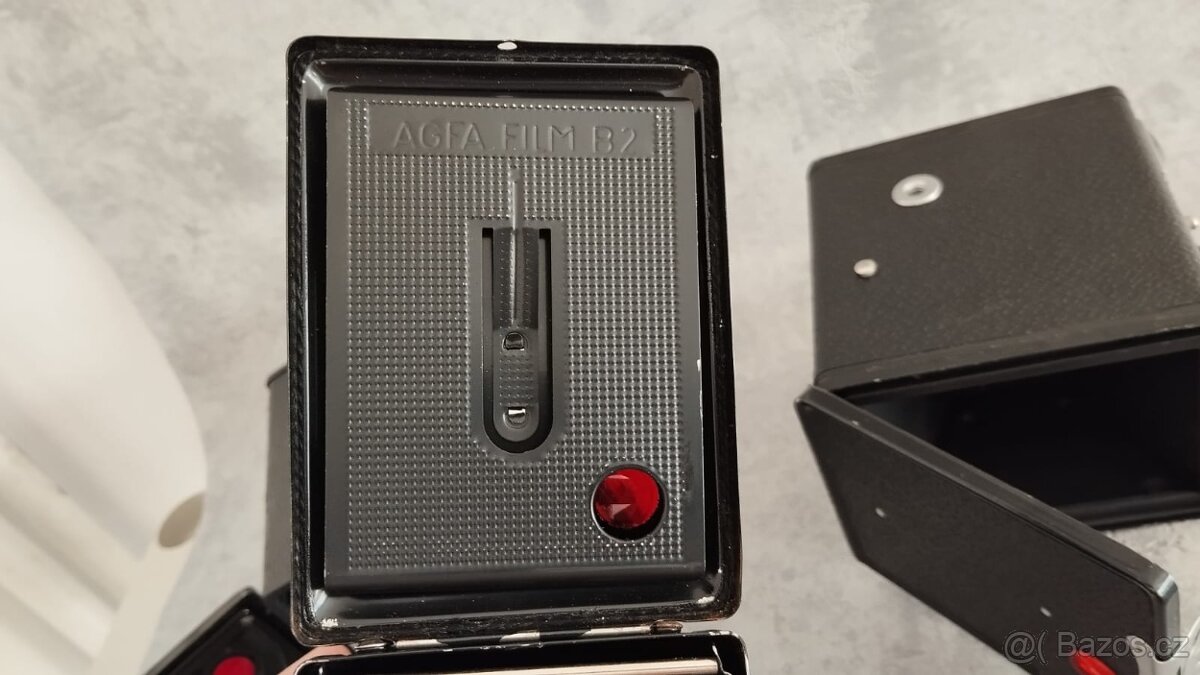 3ks staré historické fotoaparáty do sbírky, dekorace - 11