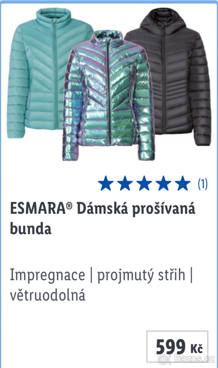 Nová podzimní/zimní bunda ESMARA vel. S-M - 11