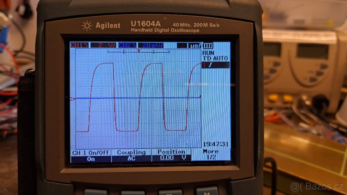 Agilent (Keysight) U1604A 40MHz, 2 kanálový digi osciloskop - 11