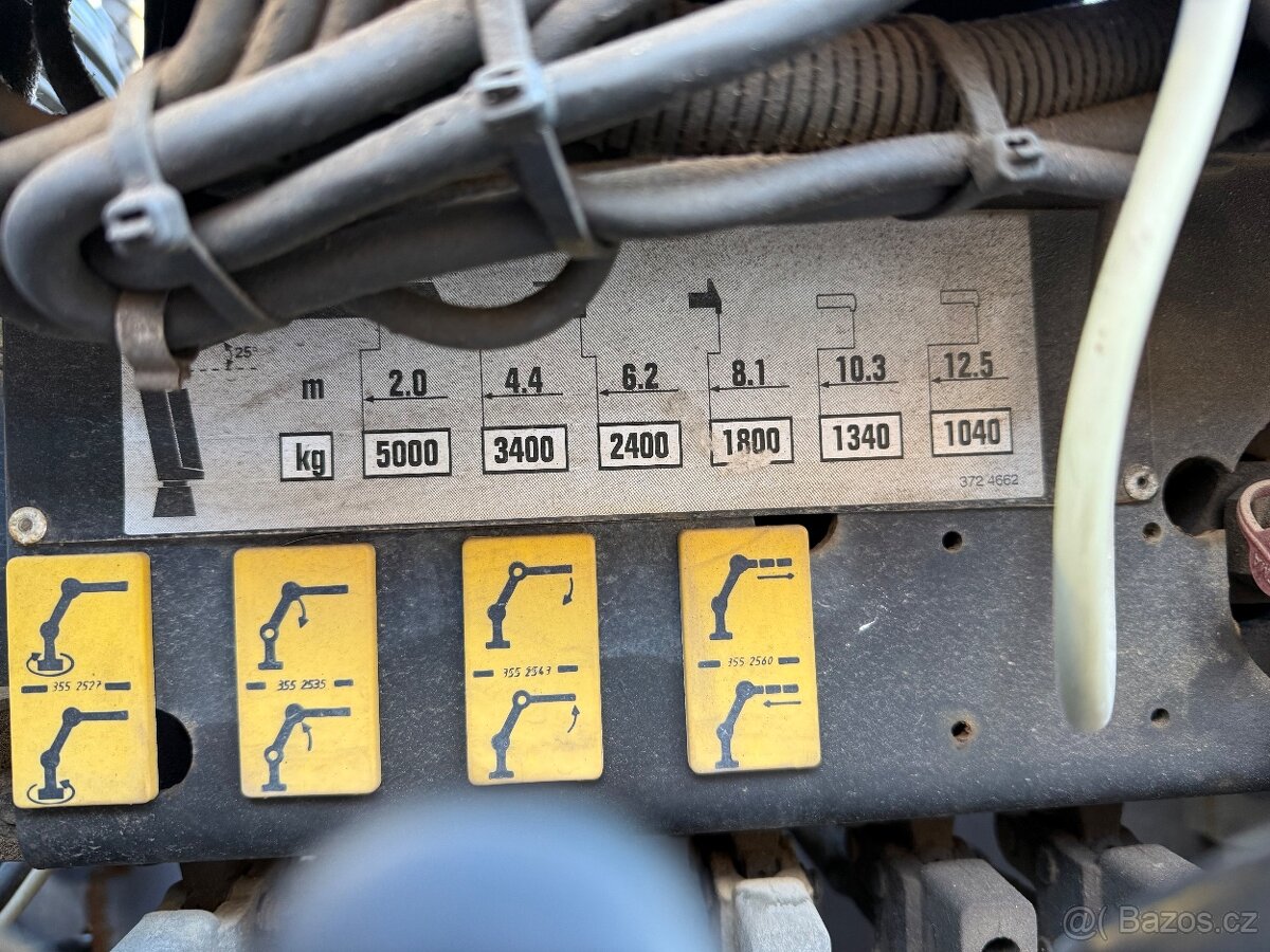 DAF CF75 VALNÍK S HYDRAULICKOU RUKOU 19T TAŽNÉ N.STK+PNEU+BA - 11