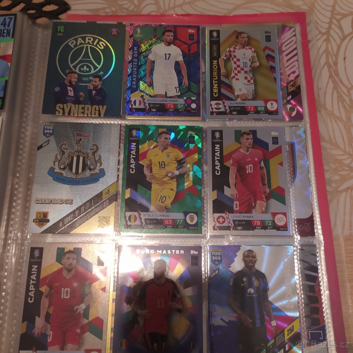 Fotbalove karty + album - 11