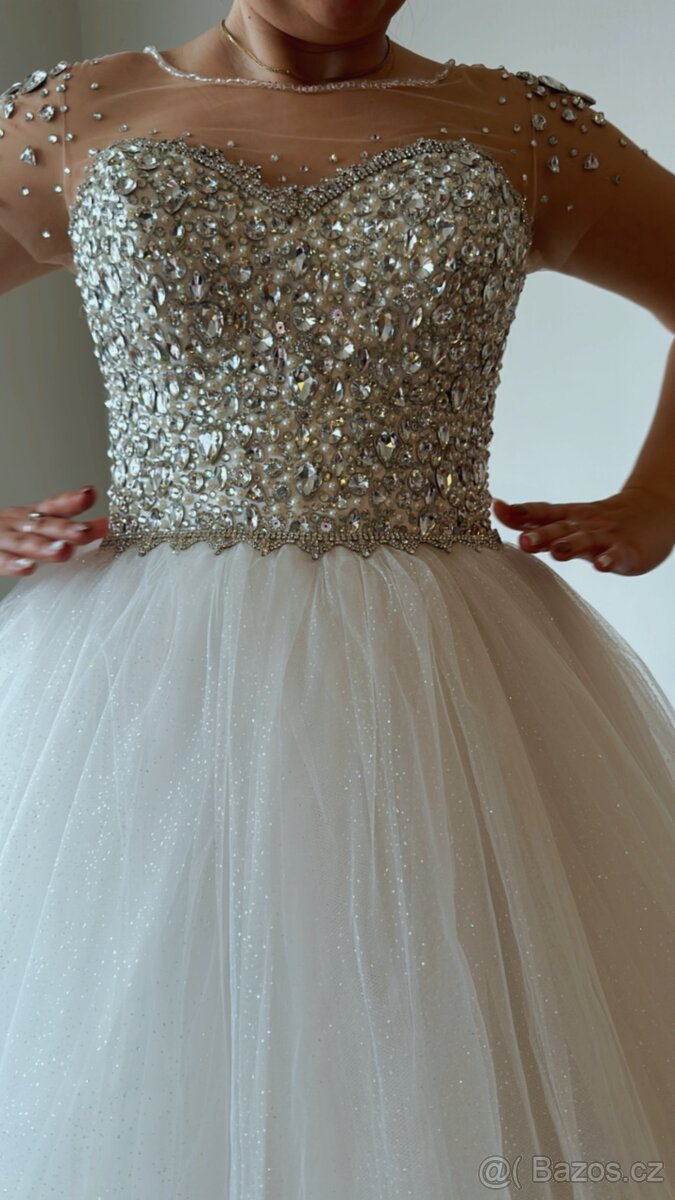 Svatební šaty Výprodej nové - 11