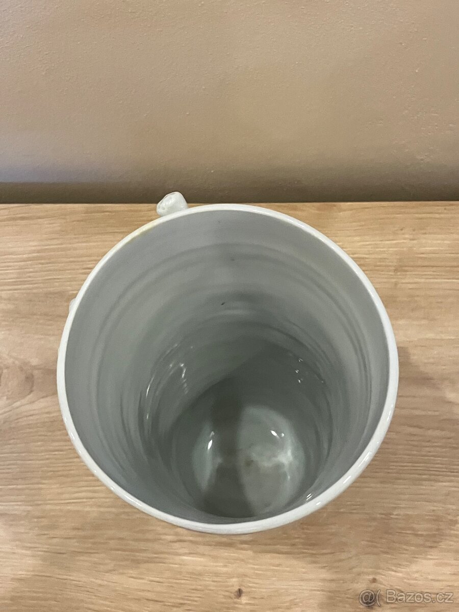 Ručně točená porcelánová mísa a váza Jany Molovčákové-Marešo - 11