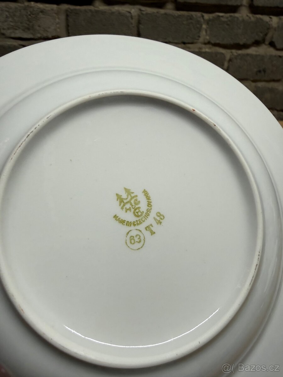 Vintage HC 18 kusů jídelní sada - 11