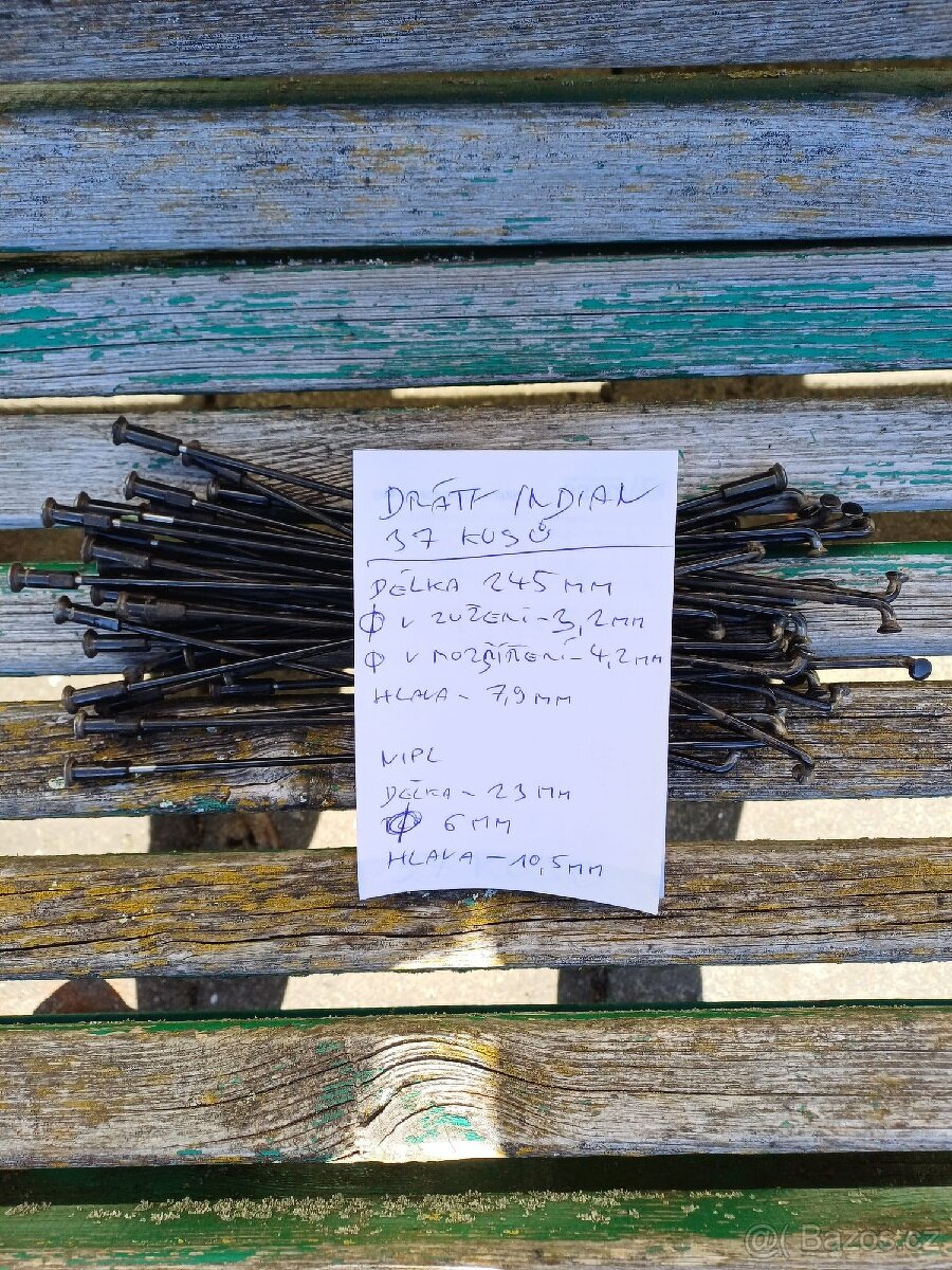 Indian - Harley Davidson- dráty Originál - 11