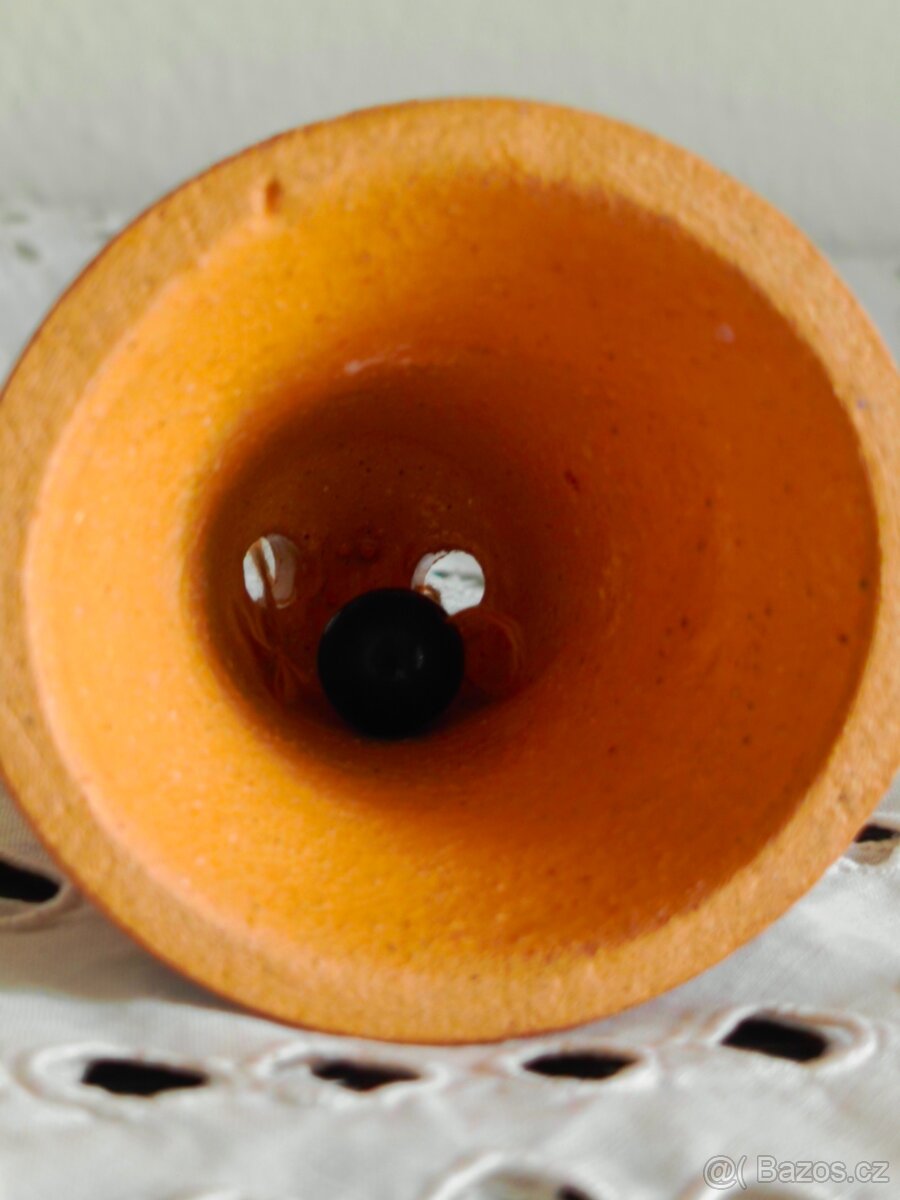 KERAMICKÉ ZDOBENÉ ZVONKY - 4 KS - 11