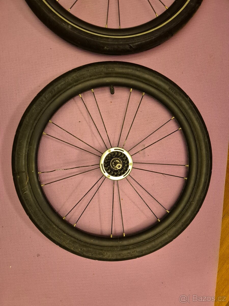 Thule chariot cross double + jogging set + ski set - 11