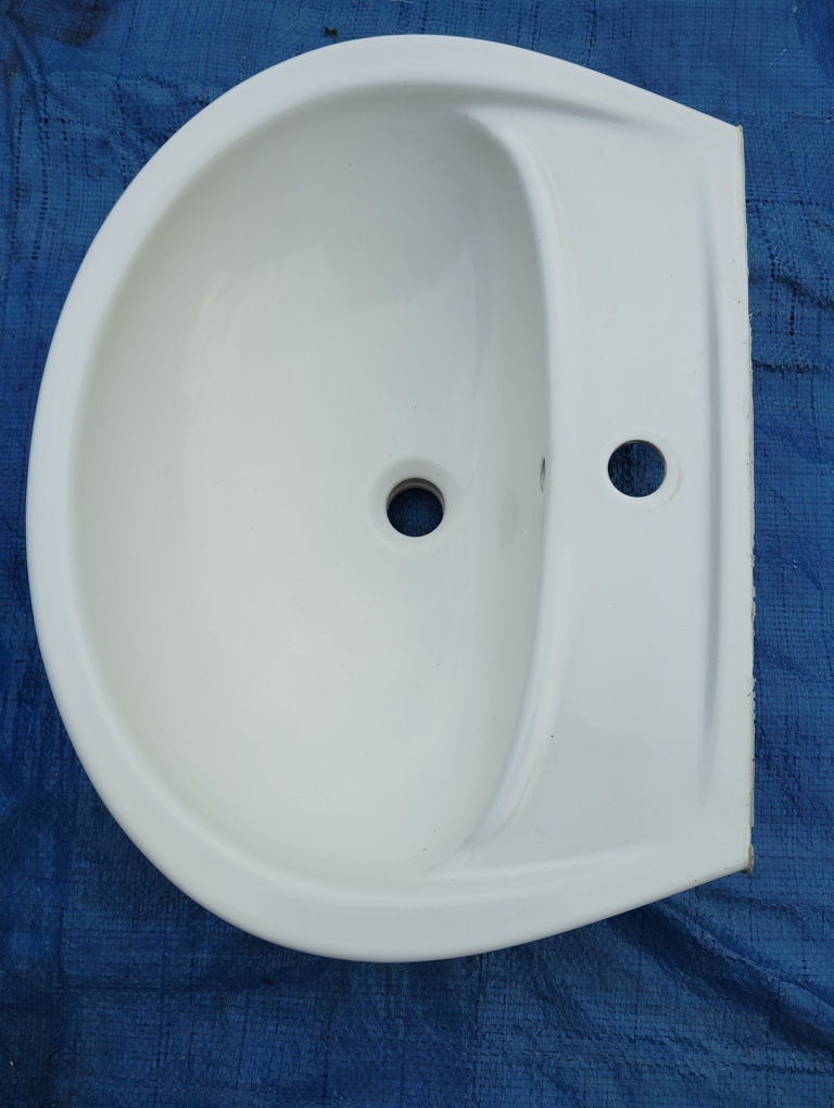 Umyvadla keramická bílá koupelnová (3 ks-různé velikosti) - 11