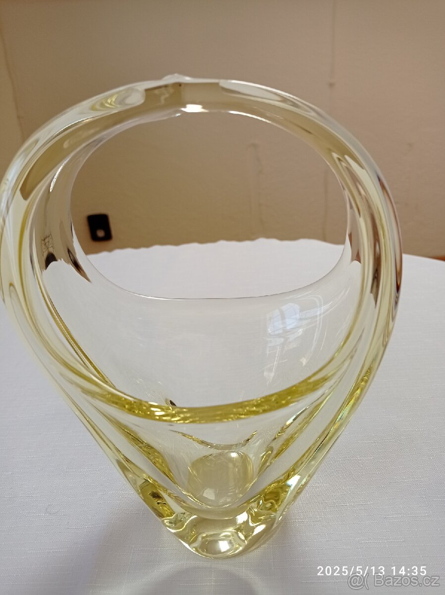 Starožitné hutní sklo, nepoškozené - 11