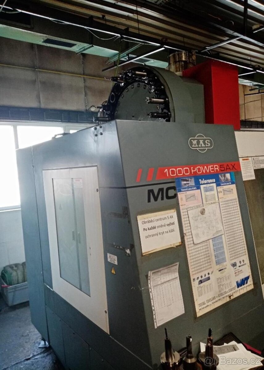 Obráběcí centrum (univerzální) MAS MCV 1000 POWER 5AX - 11
