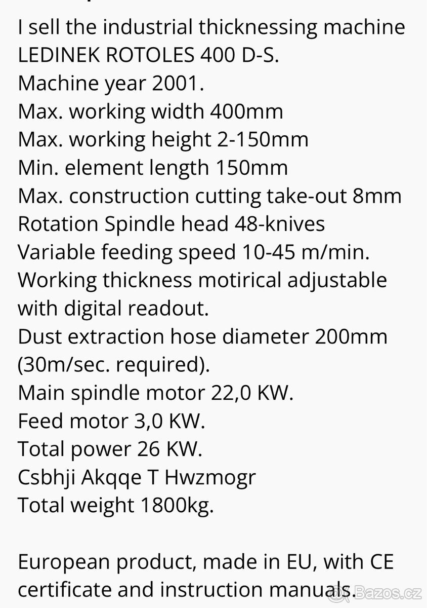 Rotoles ledinek DS 400 - 11