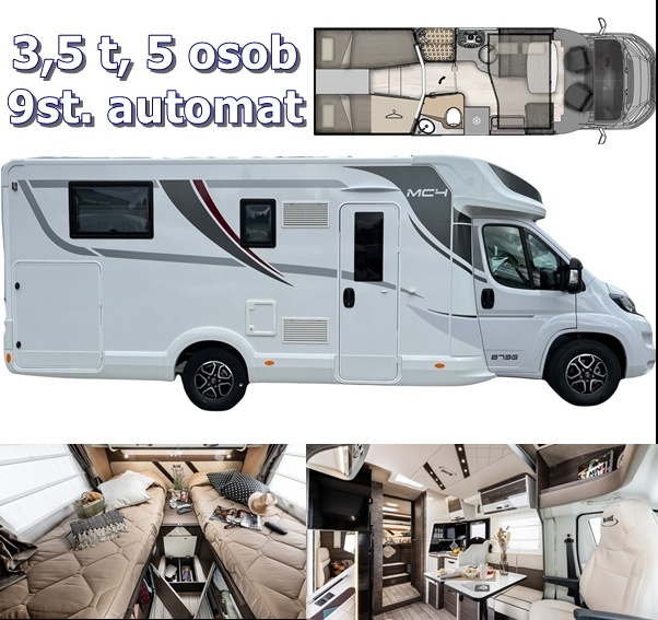 Půjčovna karavanů a obytných aut - 11