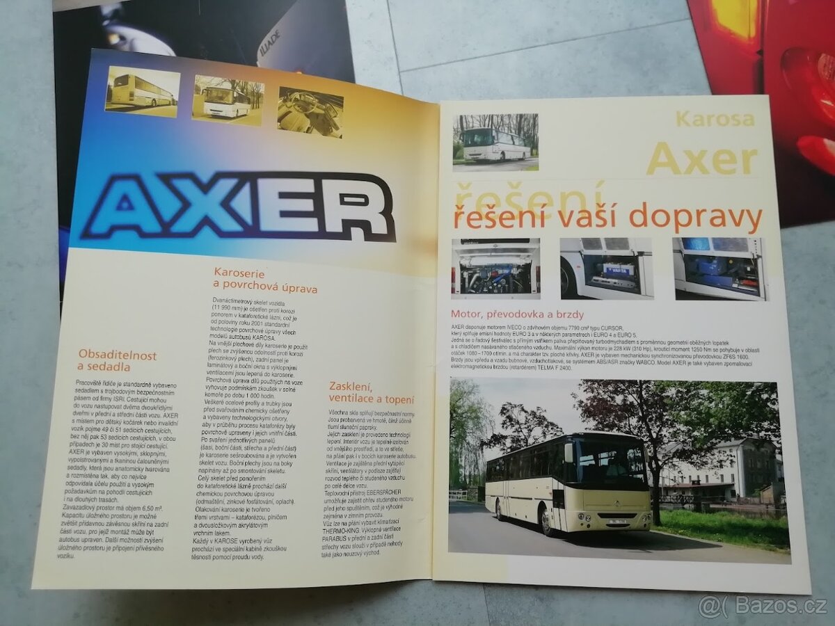 Karosa - katalogy, letáky - doprava v ceně - 11